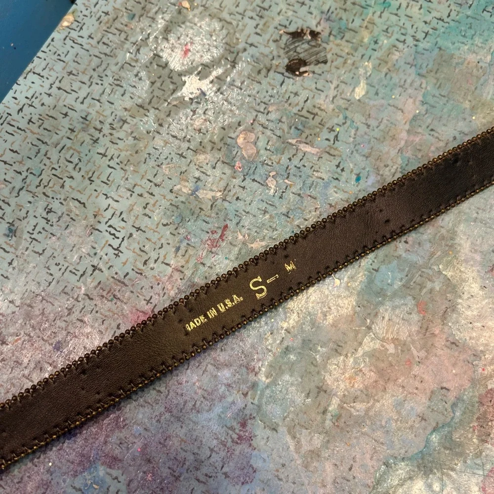80s Glitter Jeweled Belt